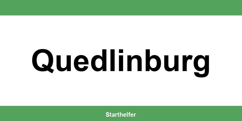 Finanzamt Quedlinburg – Telefonnummer und Öffnungszeiten