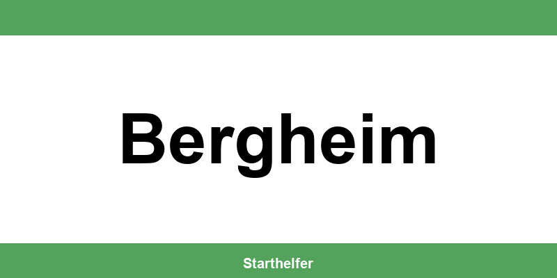 Finanzamt Bergheim – Telefonnummer und Öffnungszeiten