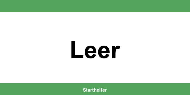Finanzamt Leer – Telefonnummer und Öffnungszeiten
