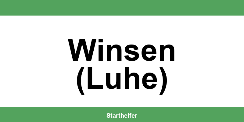 Finanzamt Winsen (Luhe) – Telefonnummer und Öffnungszeiten