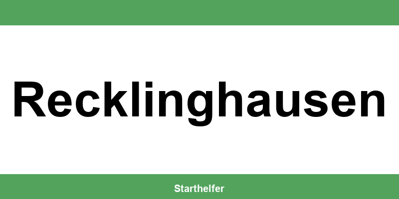 Finanzamt Recklinghausen – Telefonnummer und Öffnungszeiten