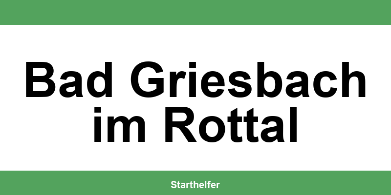 Finanzamt Bad Griesbach im Rottal – Telefonnummer und Öffnungszeiten