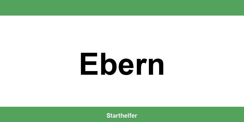 Finanzamt Ebern – Telefonnummer und Öffnungszeiten