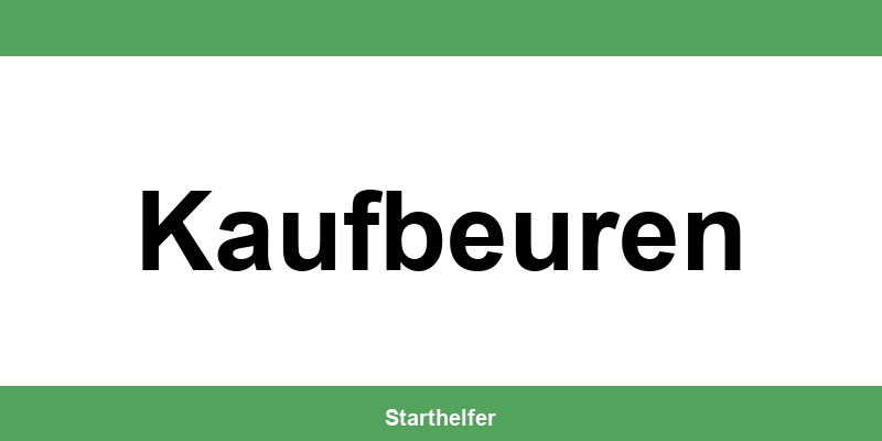 Finanzamt Kaufbeuren – Telefonnummer und Öffnungszeiten