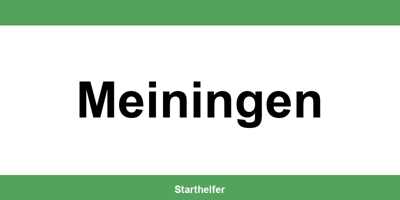 Finanzamt Meiningen – Telefonnummer und Öffnungszeiten