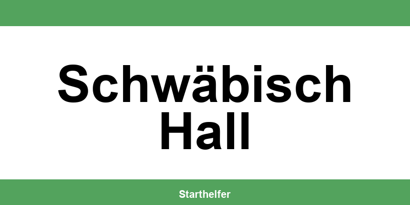 Finanzamt Schwäbisch Hall – Telefonnummer und Öffnungszeiten